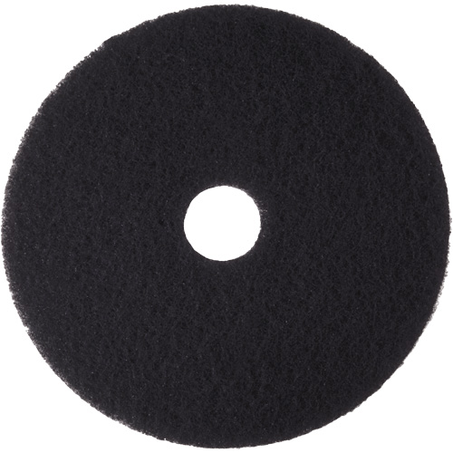 High Productivity Floor Pad, 16", Stripping, Black Waymarc Industries Inc