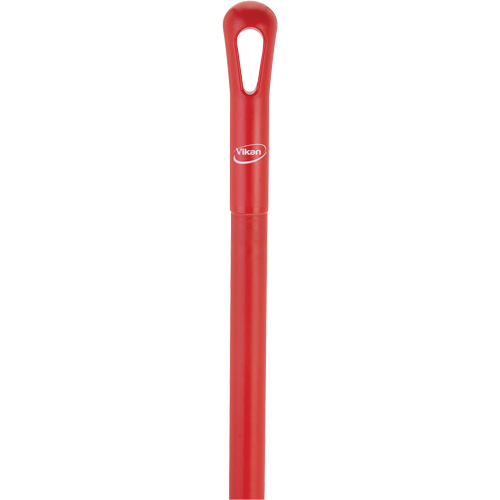 Ultra Hygiene Handle, Broom/Scraper/Squeegee, Red, Ergonomic, 59" L Waymarc Industries Inc
