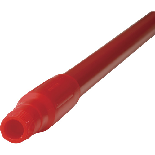 Handle, Broom/Scraper/Squeegee, Red, Ergonomic, 59" L Waymarc Industries Inc