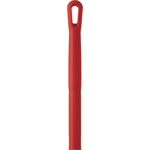 Handle, Broom/Scraper/Squeegee, Red, Ergonomic, 59" L Waymarc Industries Inc
