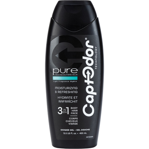 Gel douche 3 en 1, 400 ml, Pure fraîcheur, Bouteille Waymarc Industries Inc