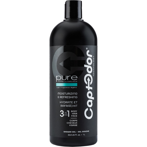 Gel douche 3 en 1, 1000 ml, Pure fraîcheur, Bouteille Waymarc Industries Inc