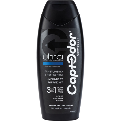 3 in 1 Shower Gel, 400 ml, Ultra Freshness, Bottle Waymarc Industries Inc