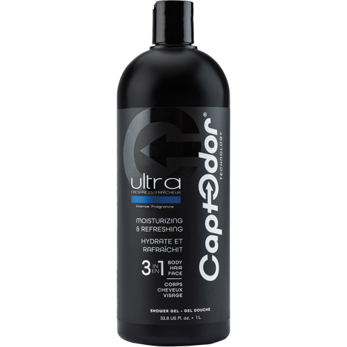 3 in 1 Shower Gel, 1000 ml, Ultra Freshness, Bottle Waymarc Industries Inc
