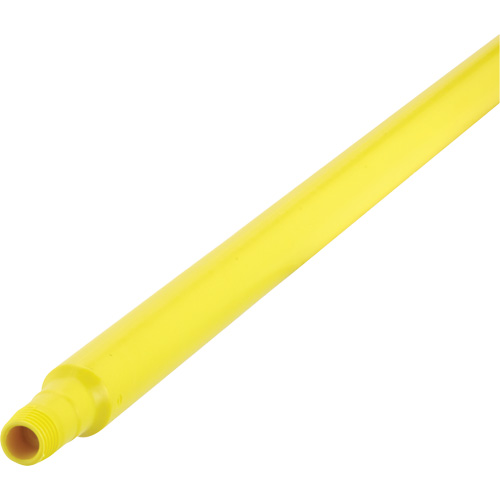Ultra Hygiene Handle, Broom/Scraper/Squeegee, Yellow, Ergonomic, 59" L Waymarc Industries Inc