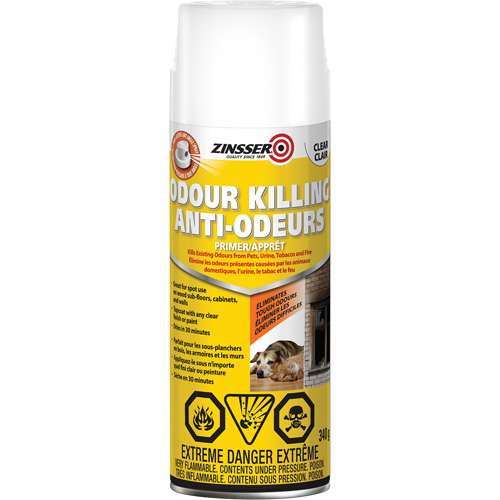 Odour Killing Primer, Aerosol Can, Clear Waymarc Industries Inc