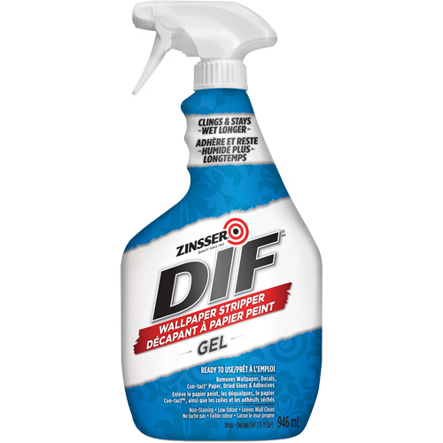 Gel d&eacute;capant pour papier peint DIF, 946 ml, Bouteille &agrave; g&acirc;chette Waymarc Industries Inc