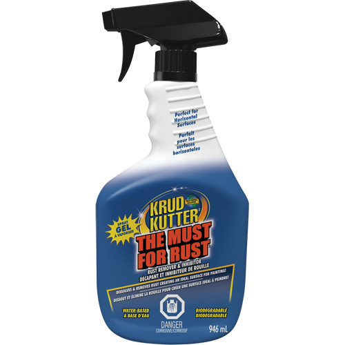 The Must for Rust Rust Remover Gel, Trigger Bottle Waymarc Industries Inc