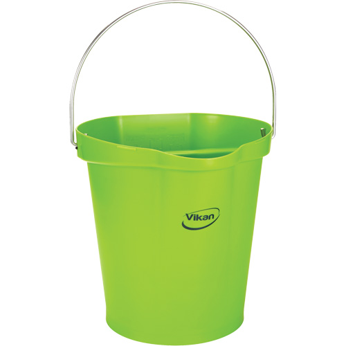 Seau pour l'hygi&egrave;ne des aliments, Lime, 3 gal. US Waymarc Industries Inc