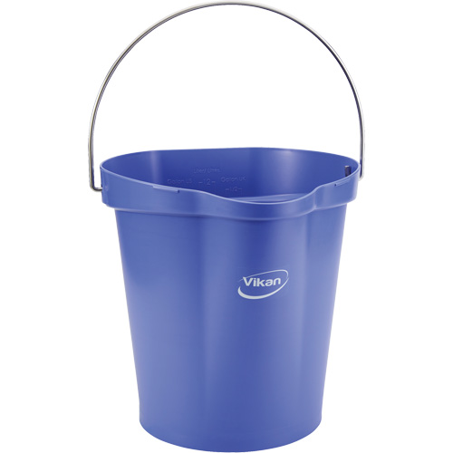 Food Hygiene Bucket, Purple, 3 US gal. Waymarc Industries Inc