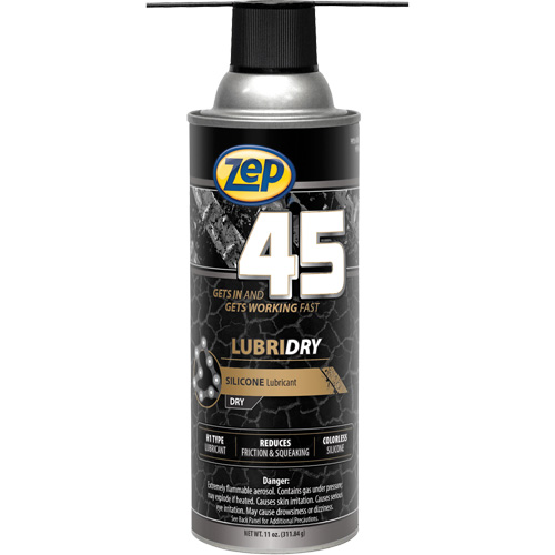 45 Lubridry Silicone-Based Dry Lubricant, Aerosol Can Waymarc Industries Inc