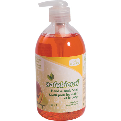 Hand & Body Soap, 500 ml, Mango & Papaya, Bottle Waymarc Industries Inc