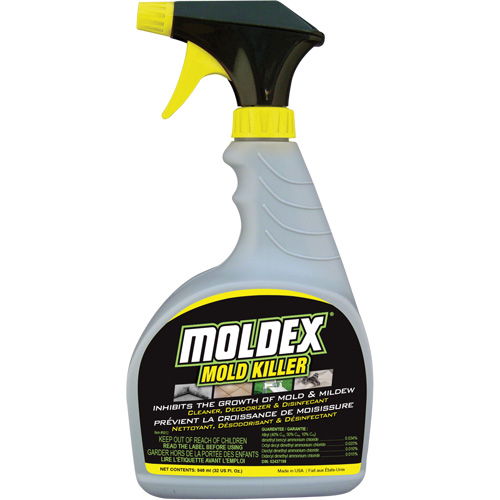 Moldex&reg; Mold Killer, 946 ml, Trigger Bottle Waymarc Industries Inc