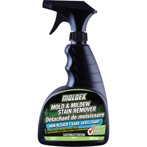 Non-Bleach Mold & Mildew Stain Remover, 650 ml, Trigger Bottle Waymarc Industries Inc