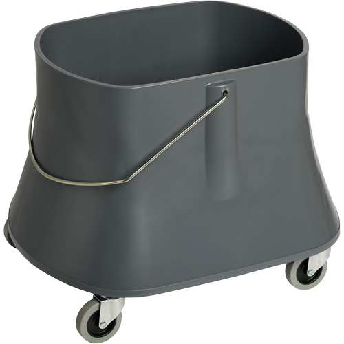 Champ Mop Bucket, 10 US Gal. (40 qt.) Capacity, Grey Waymarc Industries Inc