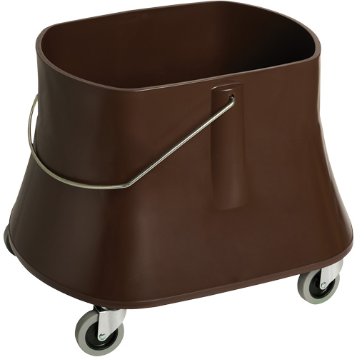 Seau pour vadrouille Champ, Capacit&eacute; de 10 gal. US (40 pintes), Brun Waymarc Industries Inc