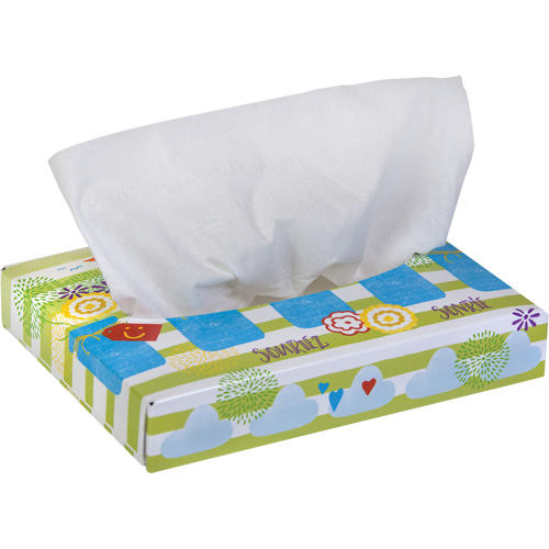 Kleenex&reg; Junior Facial Tissues, 2 Ply, 8.4" L x 5.5" W, 40 Sheets/Box Waymarc Industries Inc
