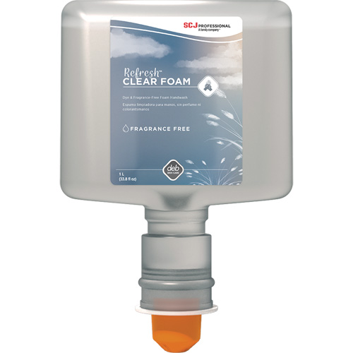 Refresh Clear Handwash, Foam, 1.2 L, Unscented Waymarc Industries Inc