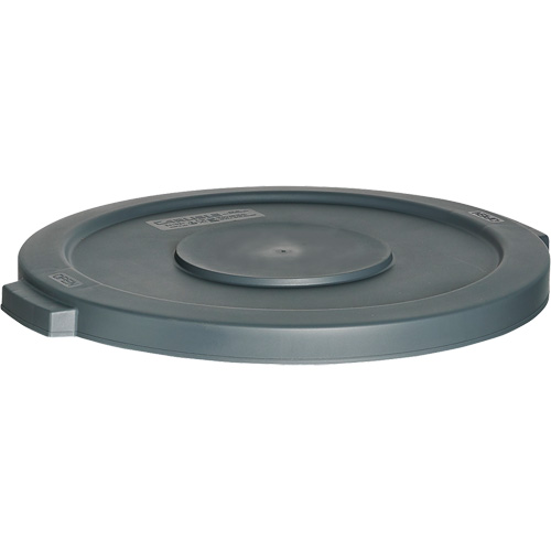 Waste Container Lid, Flat Lid, Plastic, Fits Container Size: 24" Dia. Waymarc Industries Inc