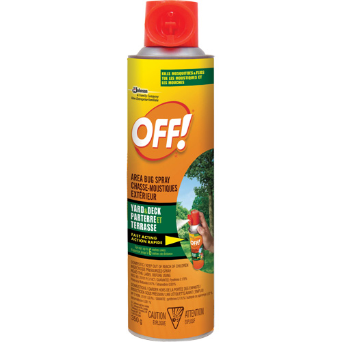 Insectifuge ext&eacute;rieur Off!, Sans DEET, A&eacute;rosol, 350 g Waymarc Industries Inc
