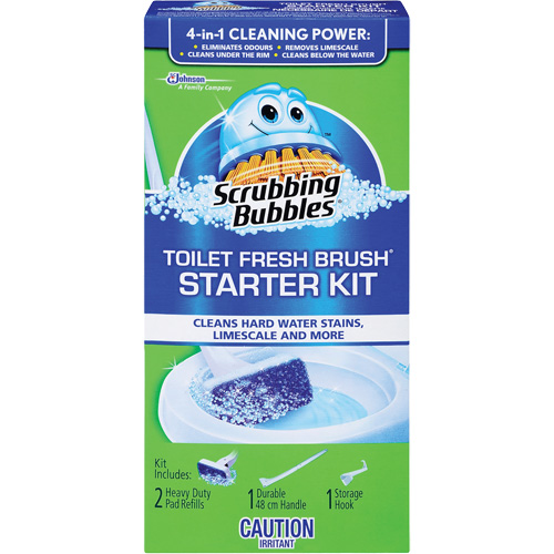 Scrubbing Bubbles&reg; Fresh Brush&reg; Toilet Brush Starter Kit, Refill Waymarc Industries Inc