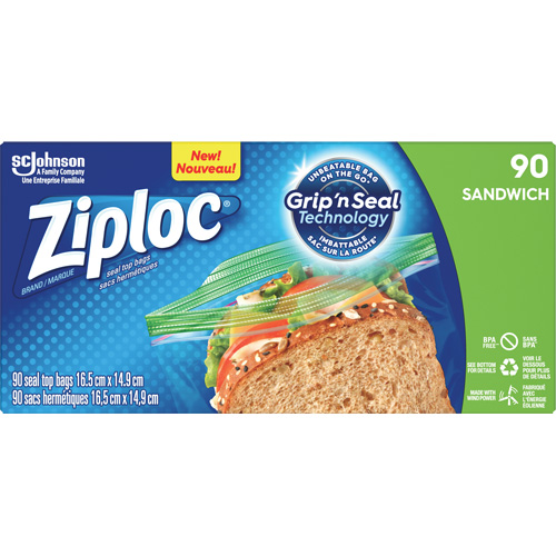 Ziploc&reg; Sandwich Bags Waymarc Industries Inc