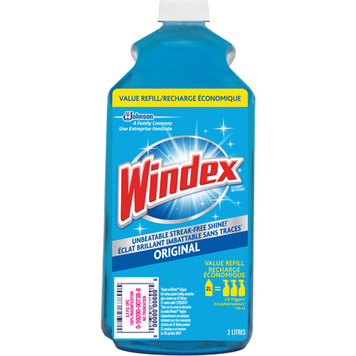 Windex&reg; Glass Cleaner Refill, 2 L, Bottle Waymarc Industries Inc