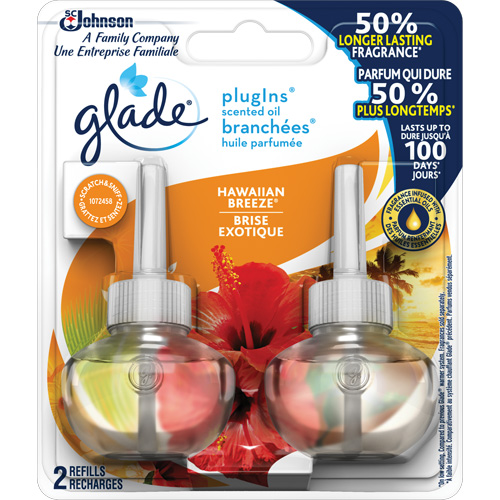 Glade&reg; PlugIns&reg; Scented Oil Refills, Hawaiian Breeze&reg;, Cartridge Waymarc Industries Inc