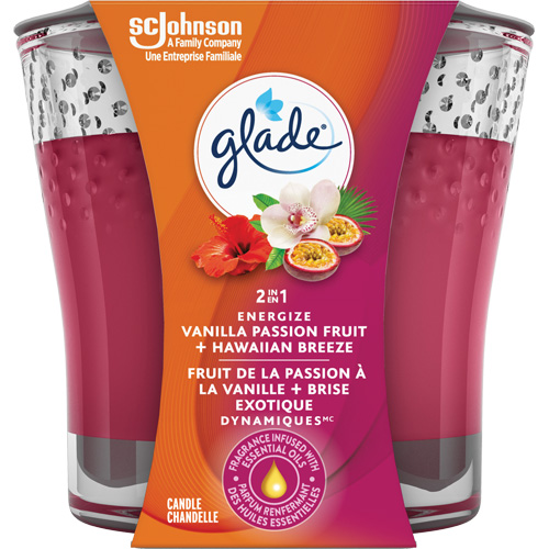 Glade&reg; 2-in-1 Candle, Hawaiian Breeze&reg; & Vanilla Passionfruit Waymarc Industries Inc