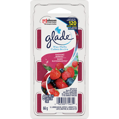 Glade&reg; Air Freshener Melts, Radiant Berries Waymarc Industries Inc
