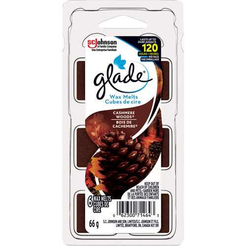 Glade&reg; Air Freshener Melts, Cashmere Woods&reg; Waymarc Industries Inc