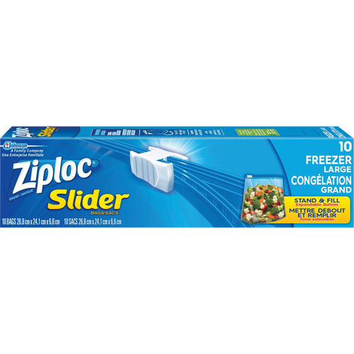 Ziploc&reg; Slider Freezer Bags Waymarc Industries Inc