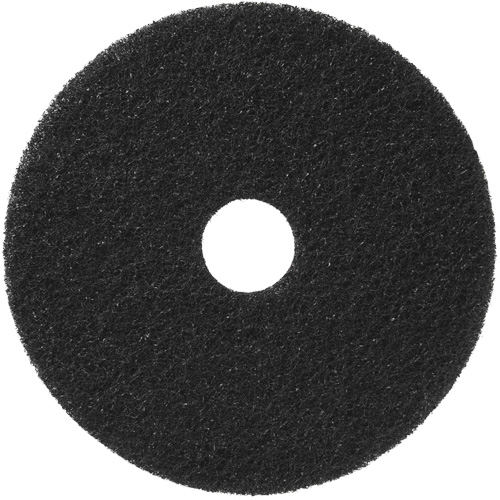 Floor Pads, 12", Stripping, Black Waymarc Industries Inc