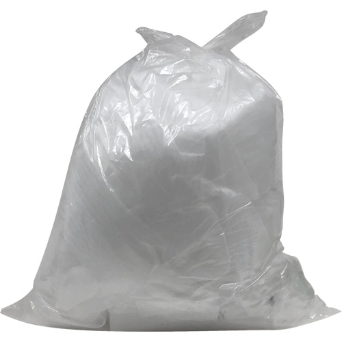 Sacs &agrave; d&eacute;chets de calibre industriel, T-Fort, 26" la x 36" lo, 1,2 mil, Transparent, Capacit&eacute; 45 L (12 gal.) Waymarc Industries Inc