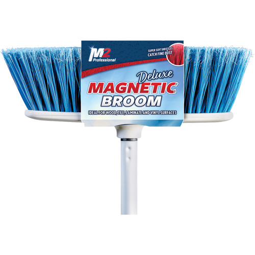 Balai magn&eacute;tique &agrave; t&ecirc;te plate avec manche, pour l'int&eacute;rieur, Longueuer de 48" Waymarc Industries Inc