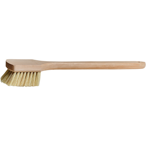 Brosse &agrave; chaudron &agrave; manche long, 20" l, Soies Tampico, Beige Waymarc Industries Inc