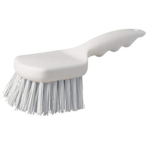 Brosse &agrave; chaudron &agrave; manche court, 9" l, Soies Polypropyl&egrave;ne, Blanc Waymarc Industries Inc