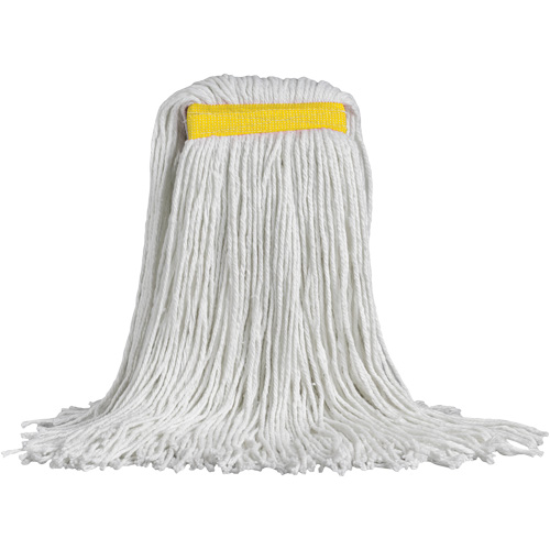 SynRay Wet Floor Mop, Polyester/Rayon, 24 oz., Cut Style Waymarc Industries Inc