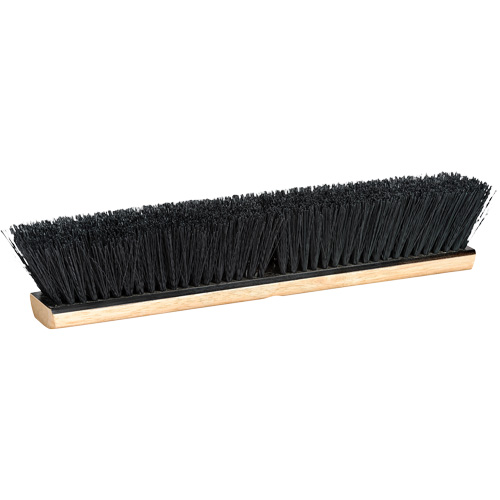 Push Broom Head, 24", Medium, PVC/Tampico Bristles Waymarc Industries Inc