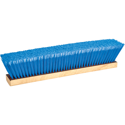 Ryno Push Broom Head, 36", Fine, PVC Bristles Waymarc Industries Inc