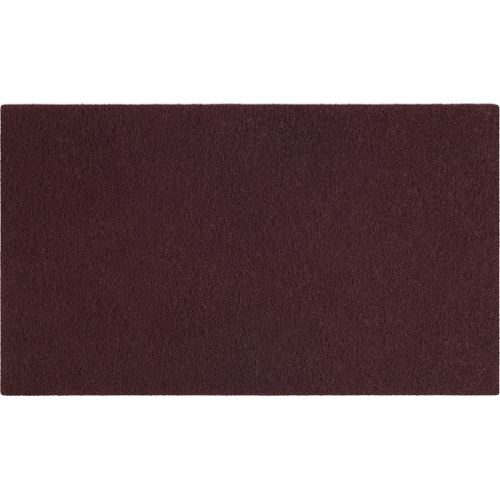Natural Blend Pad, 14" x 20", Scrubbing, Maroon Waymarc Industries Inc