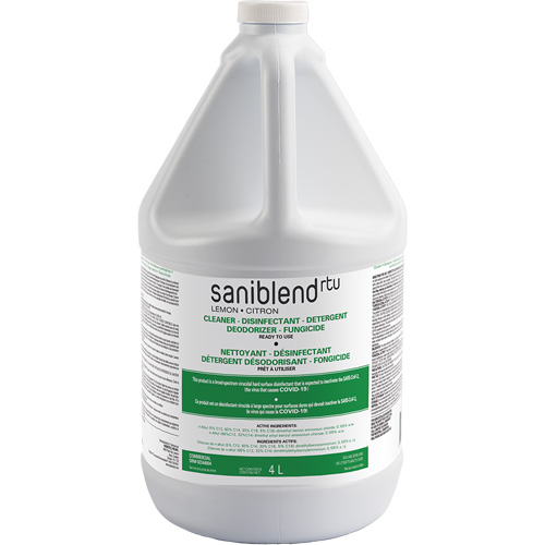 SaniBlend Ready-To-Use Disinfectant & Sanitizer, 4 L, Jug Waymarc Industries Inc