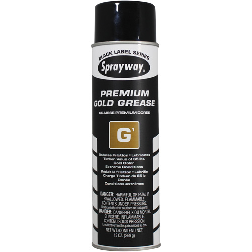 G1 Premium Gold Grease, Aerosol Can Waymarc Industries Inc