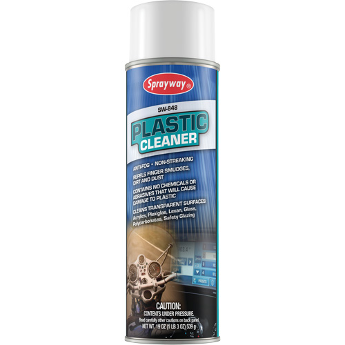 Nettoyant pour surfaces en plastique, 19 oz liq., Canette a&eacute;rosol Waymarc Industries Inc