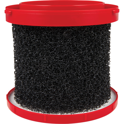 Filtre pour aspirateur de liquides, Mousse, Pour 1,6 - 2,5 gal. US Waymarc Industries Inc