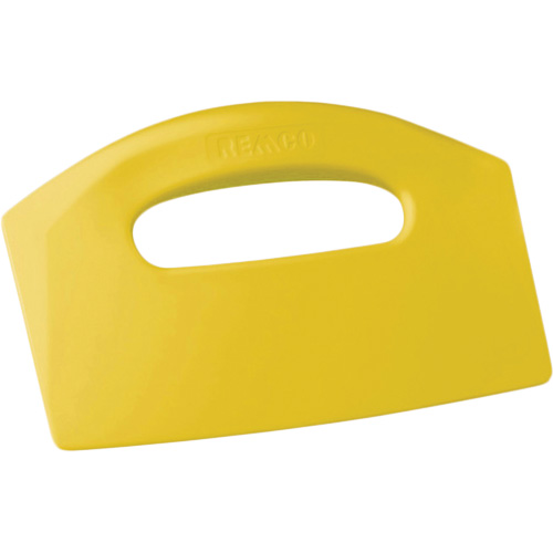 Bench Scraper, Yellow, 5" W x 8" L Waymarc Industries Inc