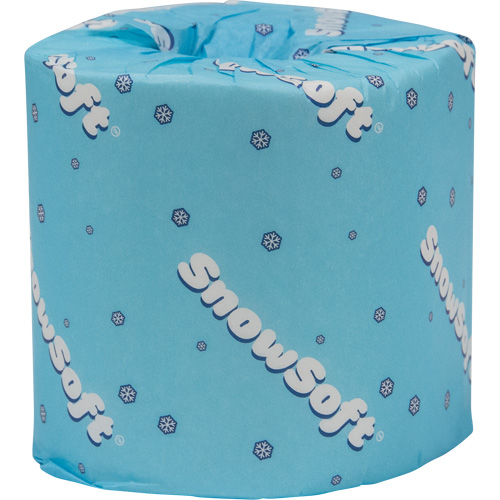 Snow Soft Premium Toilet Paper, 2 Ply, 500 Sheets/Roll, 145' Length, White Waymarc Industries Inc