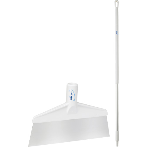 Grattoir &agrave; plancher avec manche, Blanc, 9-3/5" la x 55-9/10" lo Waymarc Industries Inc