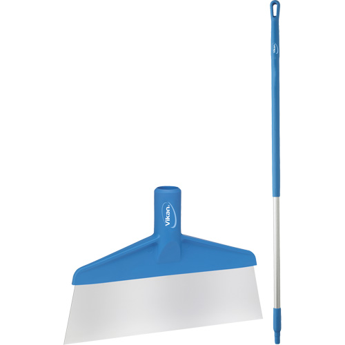 Grattoir &agrave; plancher avec manche, Bleu, 9-3/5" la x 55-9/10" lo Waymarc Industries Inc
