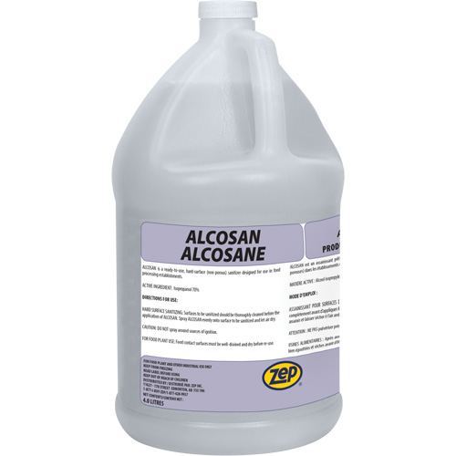D&eacute;sinfectant de surfaces dures Alcosan, 4 L, Cruche Waymarc Industries Inc